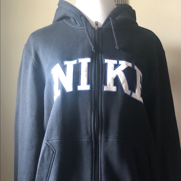 Nike Jackets & Blazers - Navy Blue Nike Hoodie